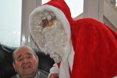 Santa comes to visit