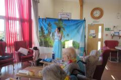 Watching a play