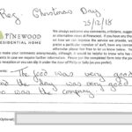 Pinewood residential nursing care home Devon testimonial