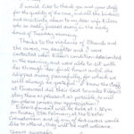 Pinewood residential nursing care home Devon testimonial