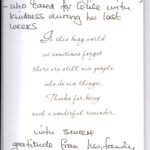 Pinewood residential nursing care home Devon testimonial