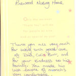 Pinewood residential nursing care home Devon testimonial