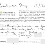 Pinewood residential nursing care home Devon testimonial