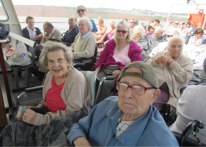 Care home Devon trips out Care home Devon trips out