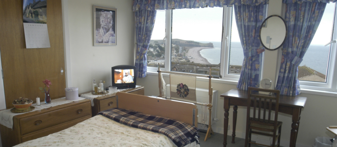 bedrooms at care home in Devon bedrooms at care home in Devon