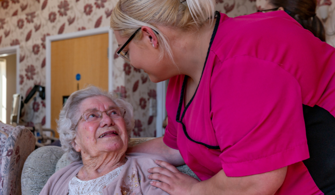 care workers at residential home Devon care workers at residential home Devon