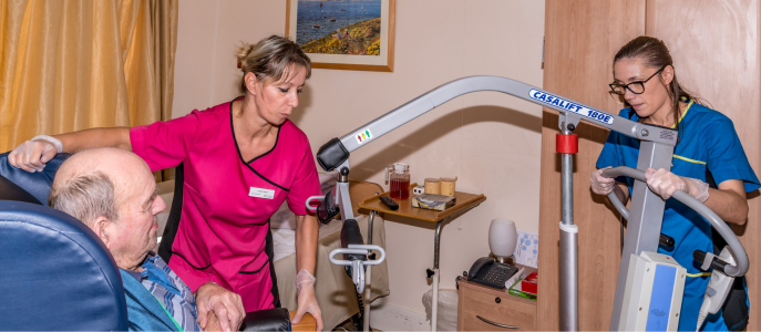 carers at Pinewood care home Devon carers at Pinewood care home Devon