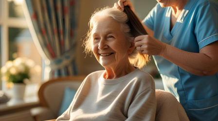hairdressing at care home Devon hairdressing at care home Devon
