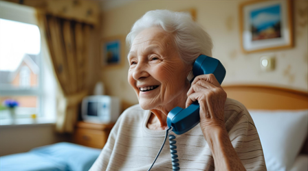 resident telephones at care home Devon resident telephones at care home Devon