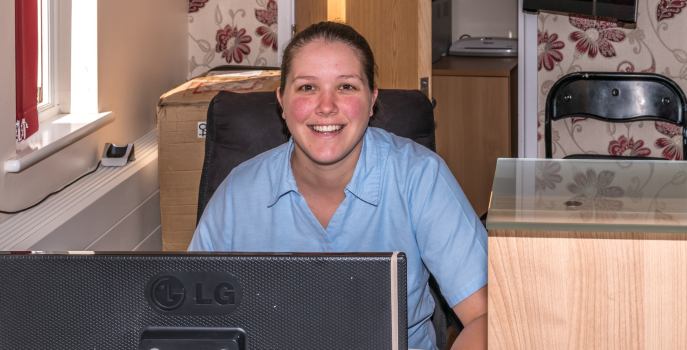 staff at Pinewood care home Devon staff at Pinewood care home Devon